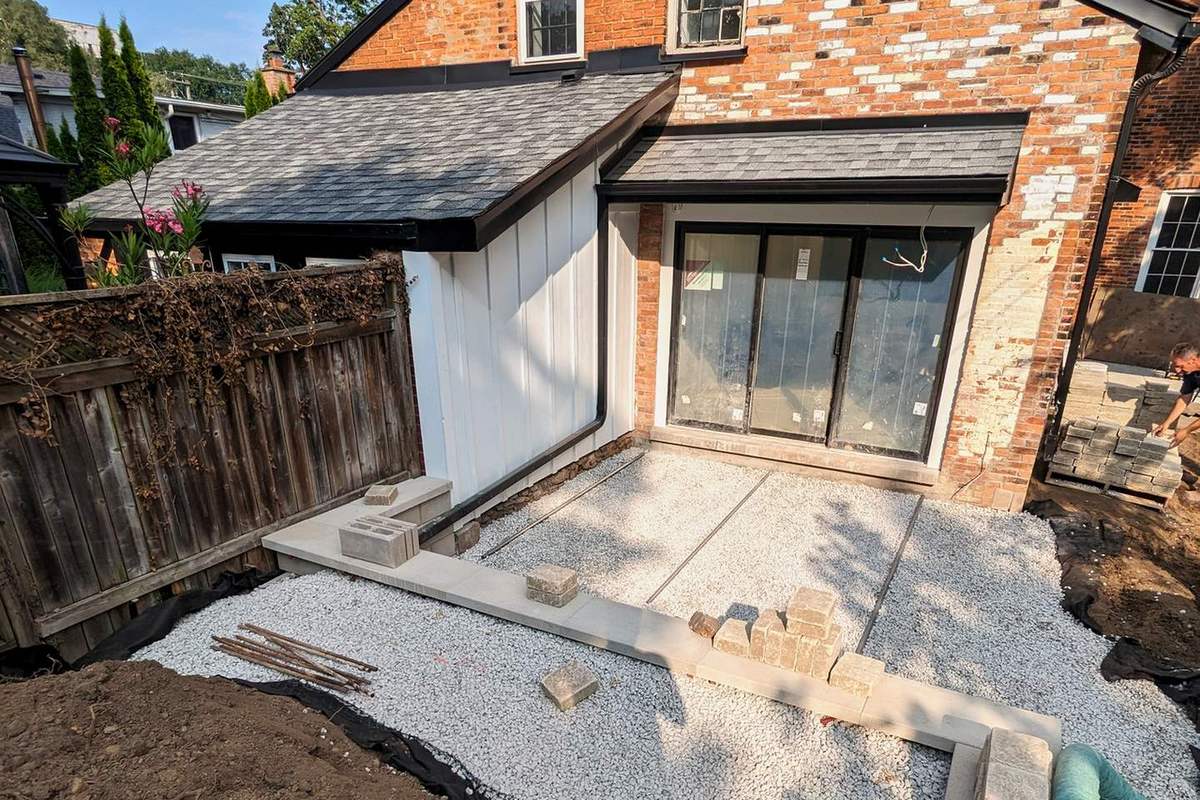 Century Home Landscape: Base & Drain