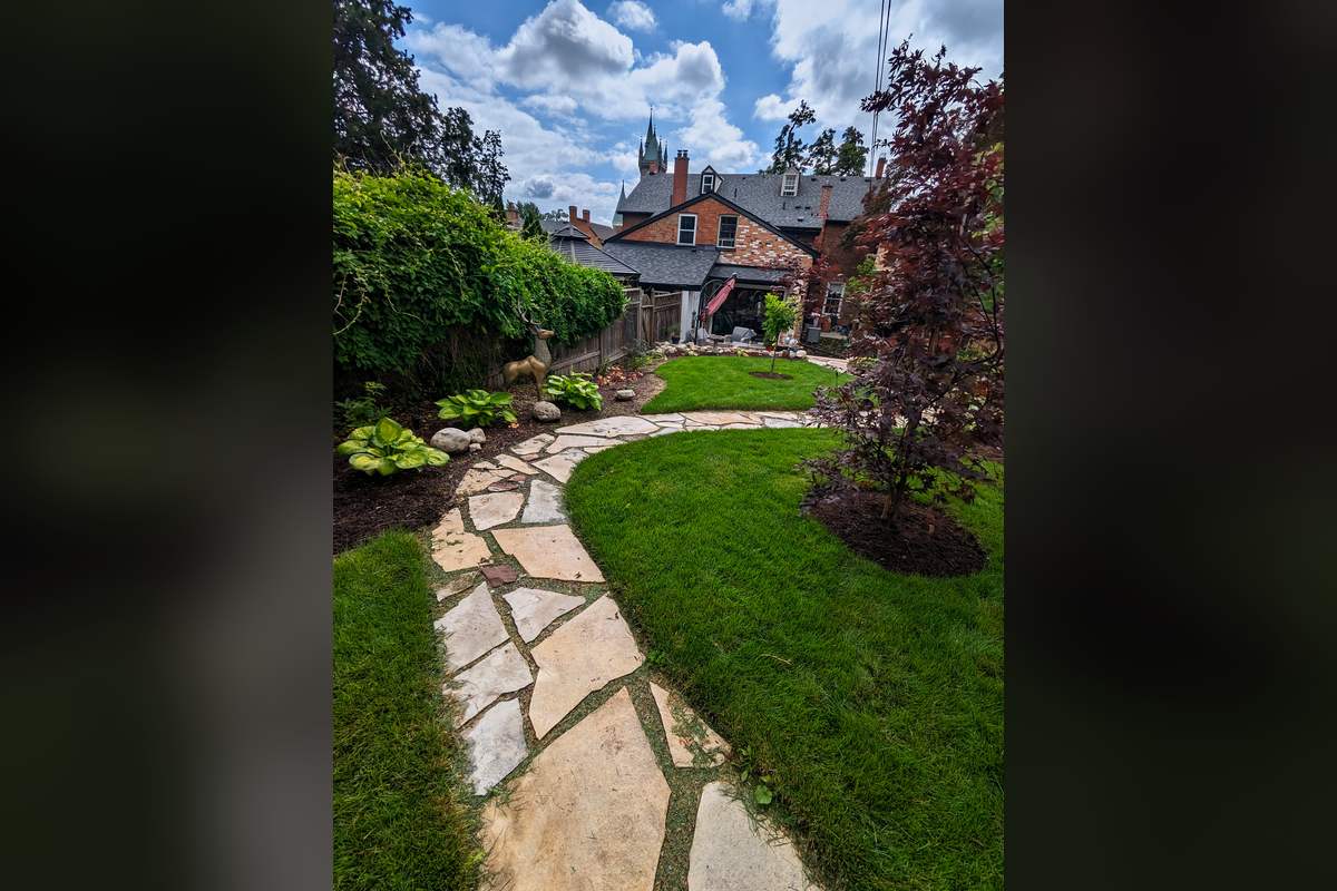 Century Home Landscape: Finished