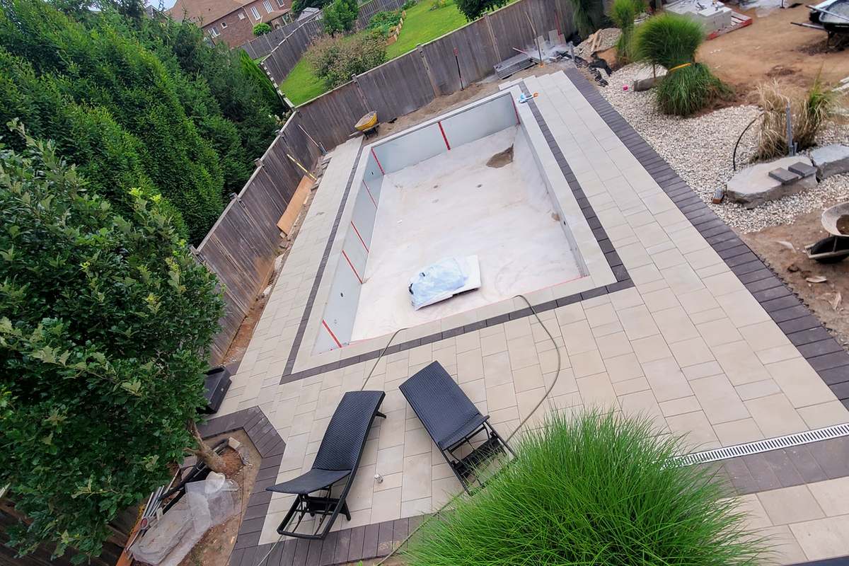New Pool & Deck: Deck