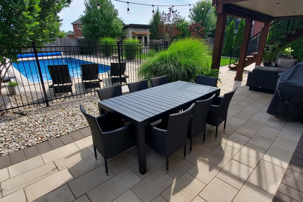New Pool & Deck: Tied In