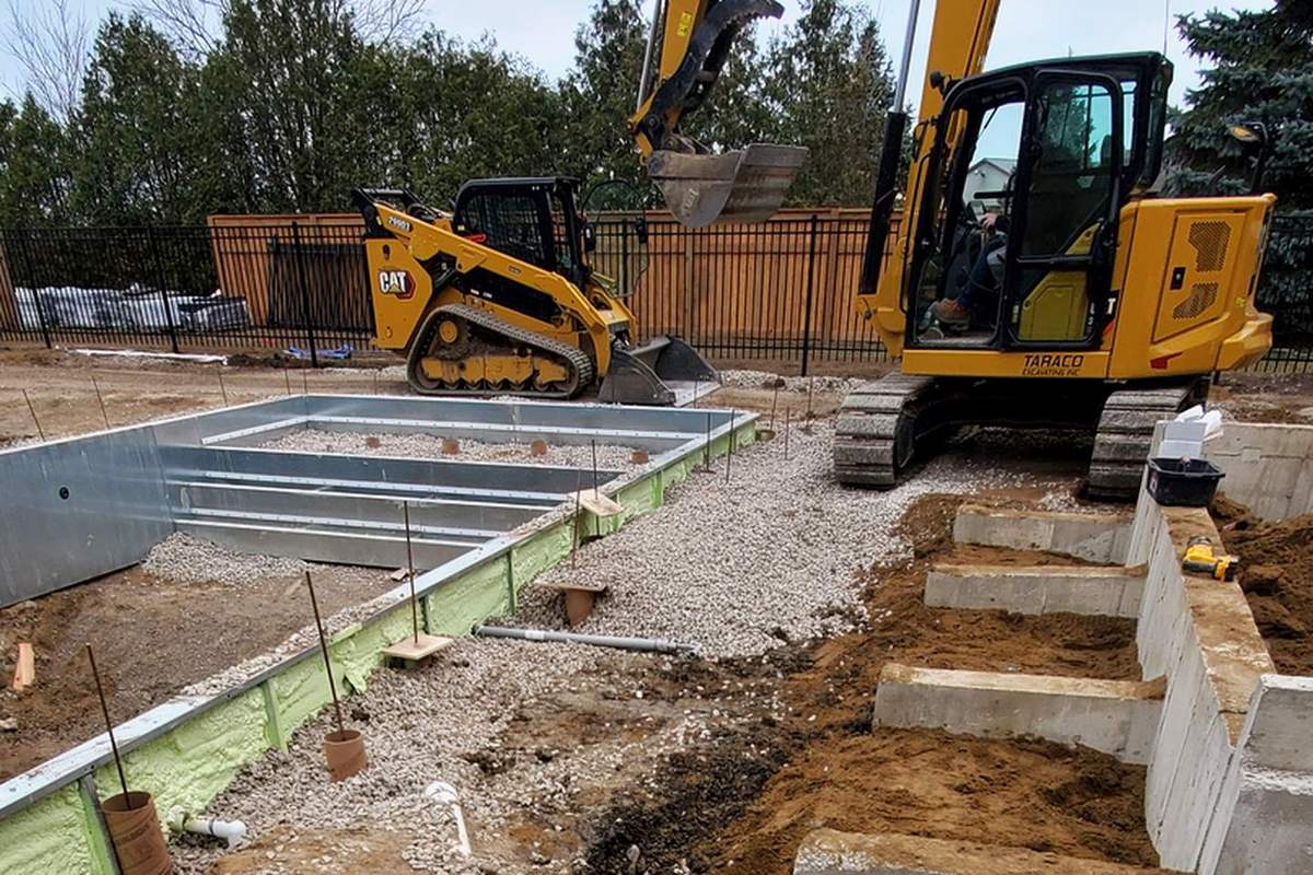 Pool, Patio & Pavilion: Steel & Footings