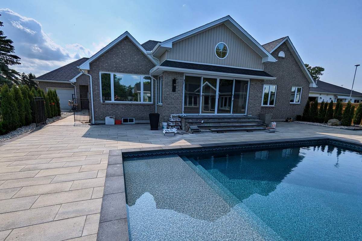 Pool, Patio & Pavilion: Water In