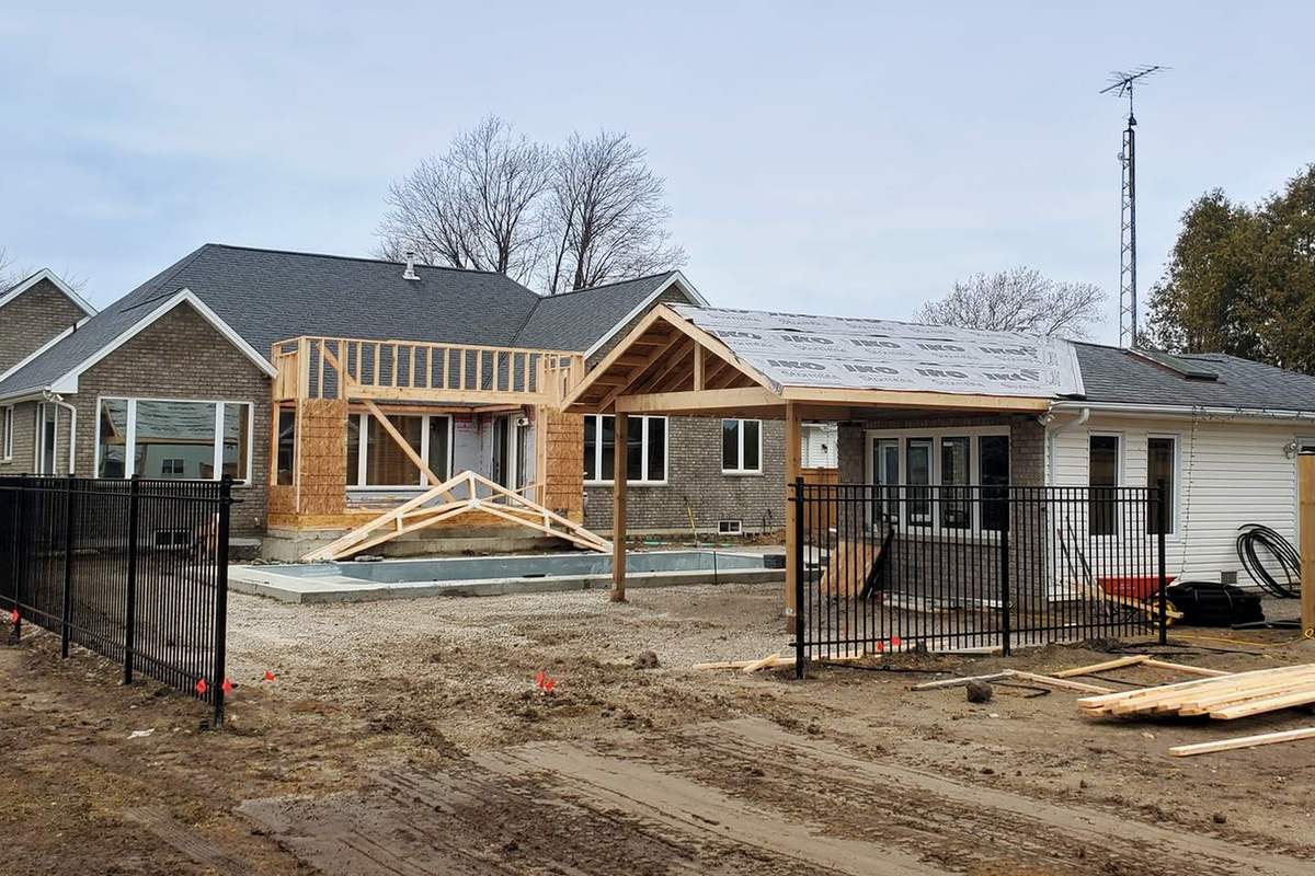 Pool, Patio & Pavilion: Framed