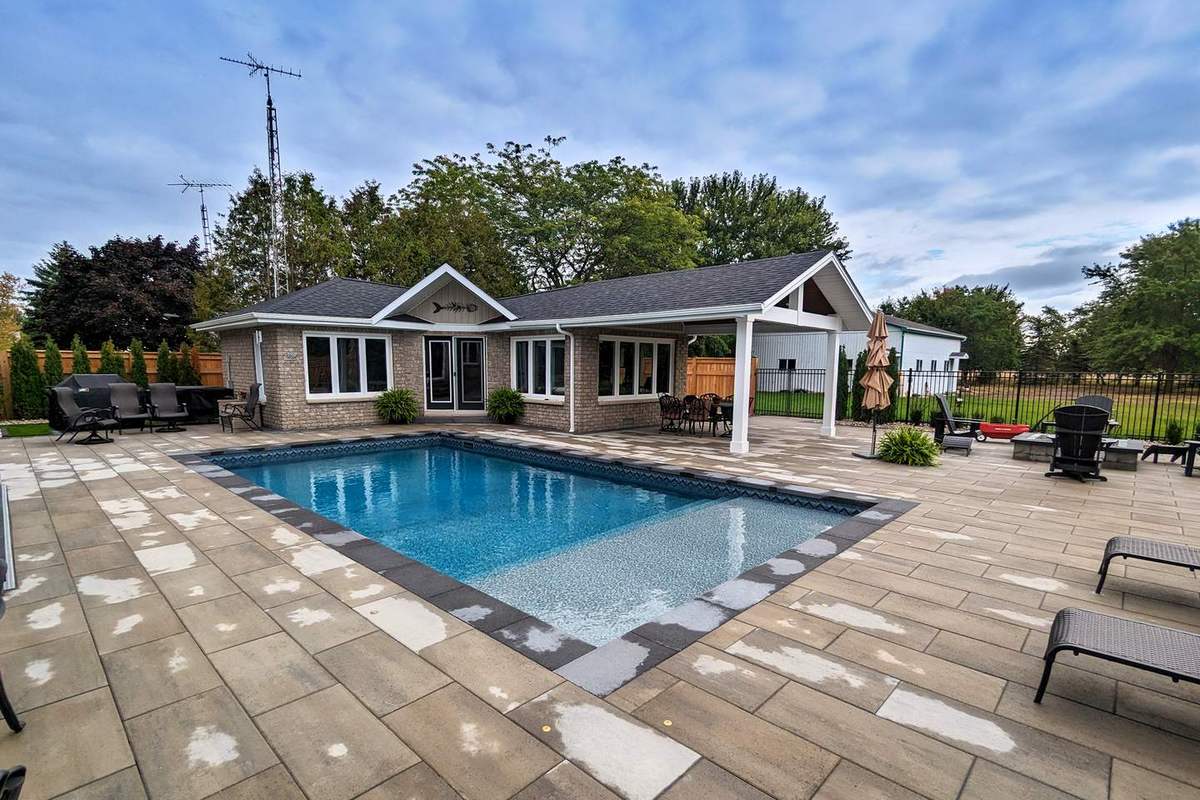 Pool, Patio & Pavilion: Finished