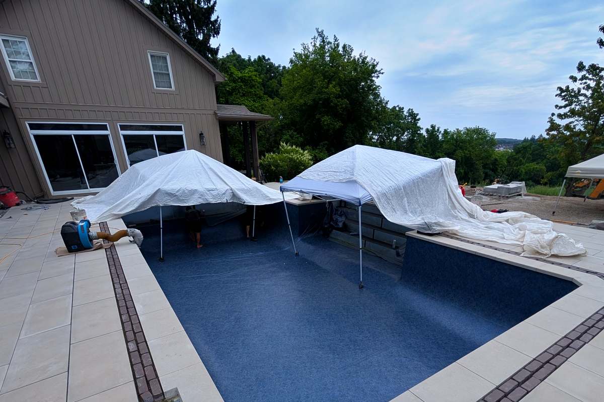 Pool Replacement & Deck: Liner