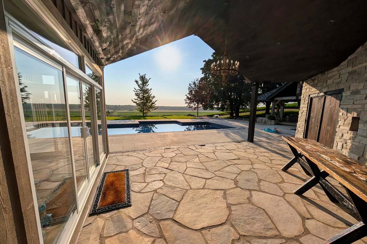 Pool Replacement & Deck: Morning
