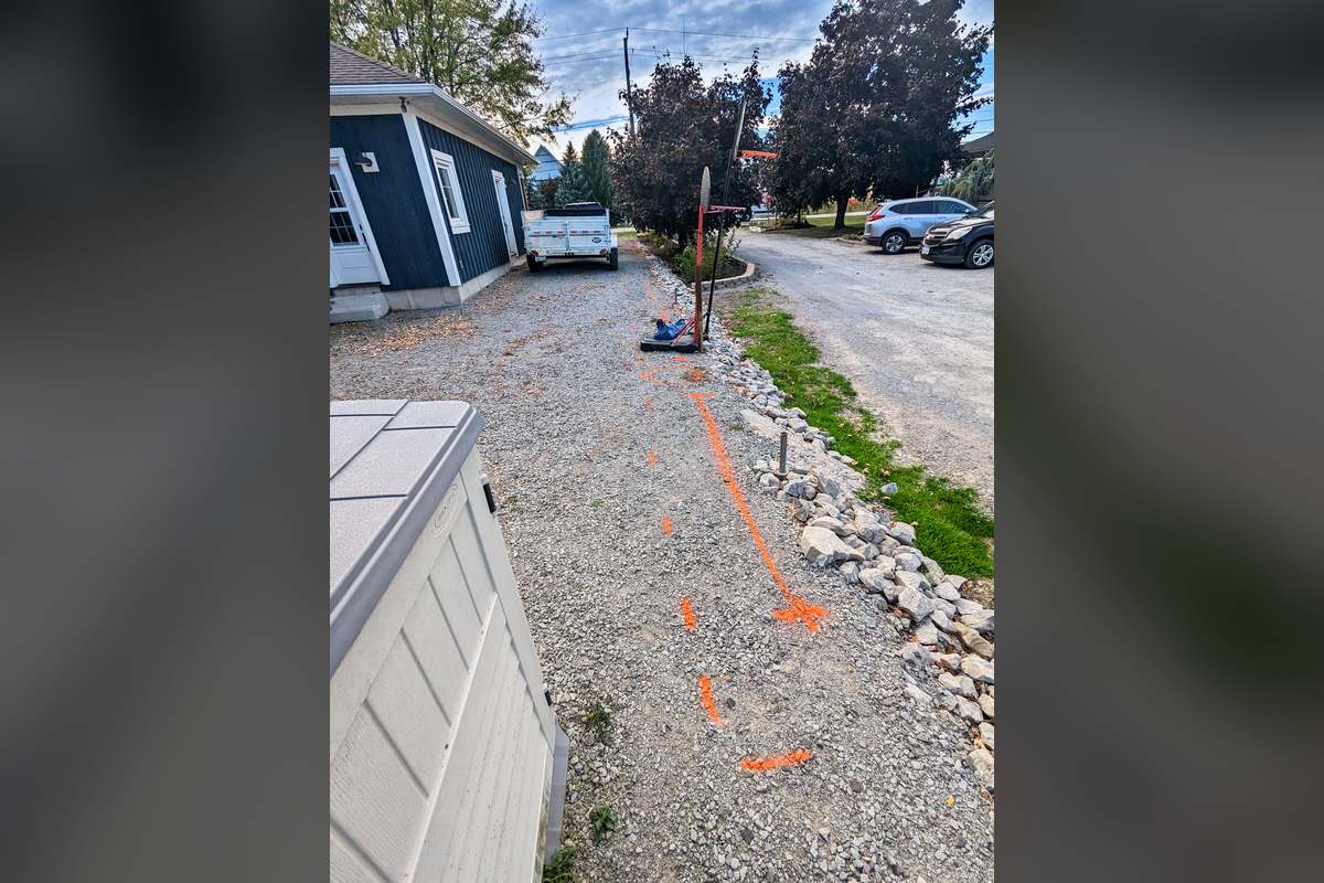 Privacy Fence: Laid Out