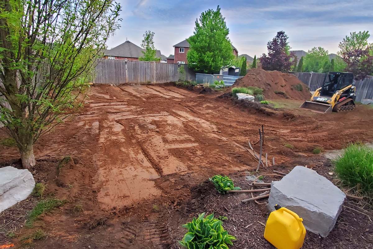 New Pool & Deck: Stripped