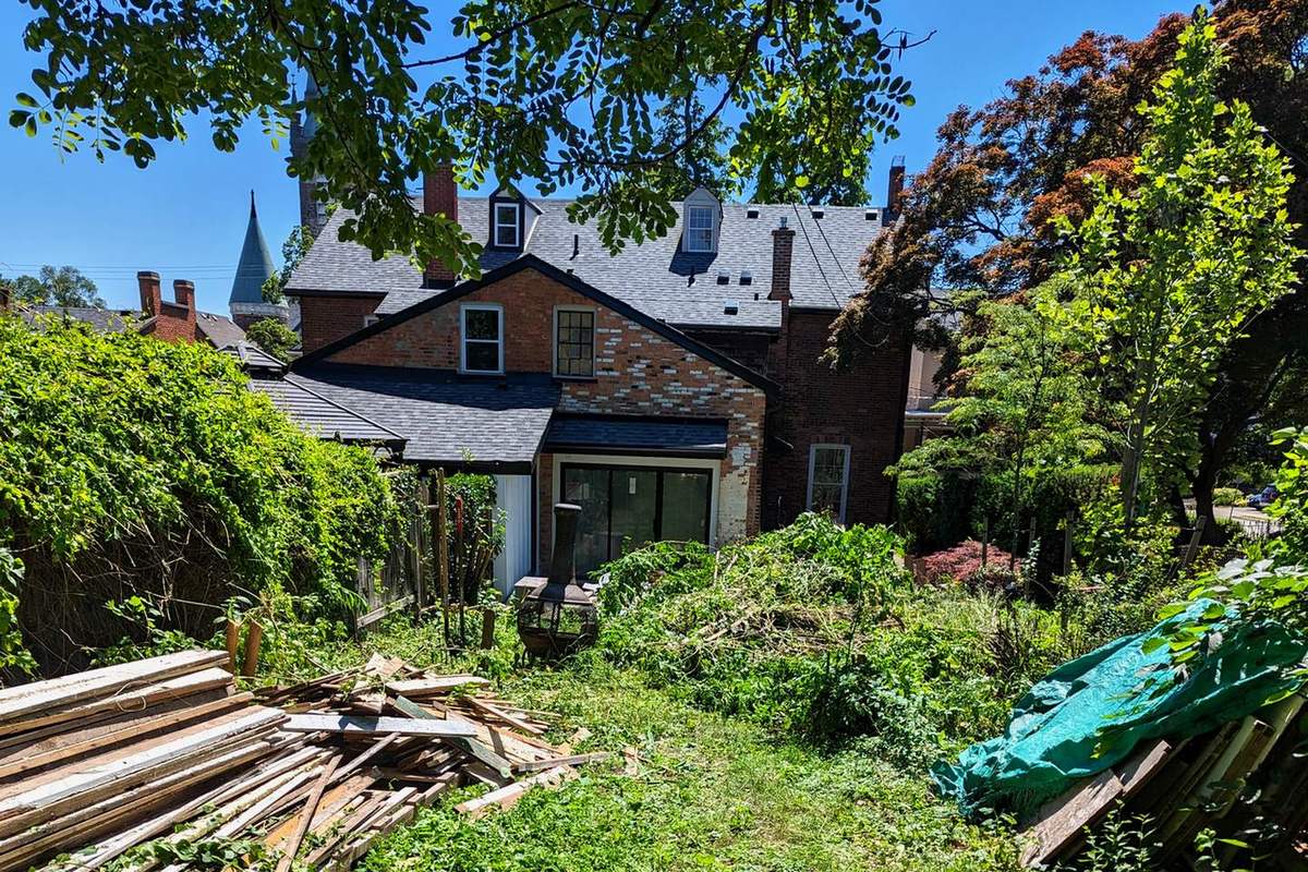 Century Home Landscape: Before