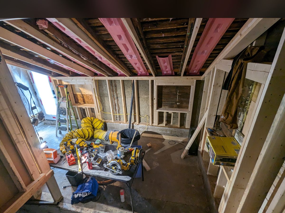 Mudroom, Framed