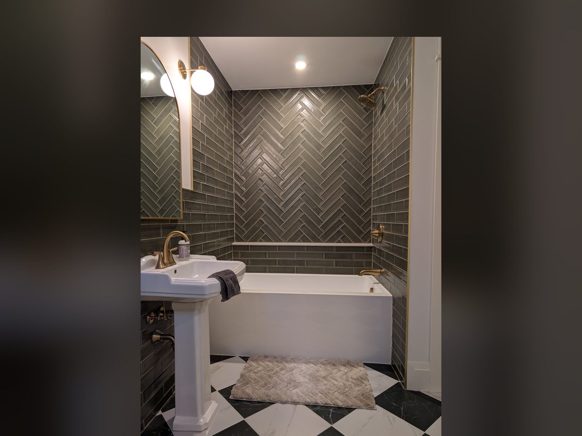 Checkerboard & Herringbone, Finished