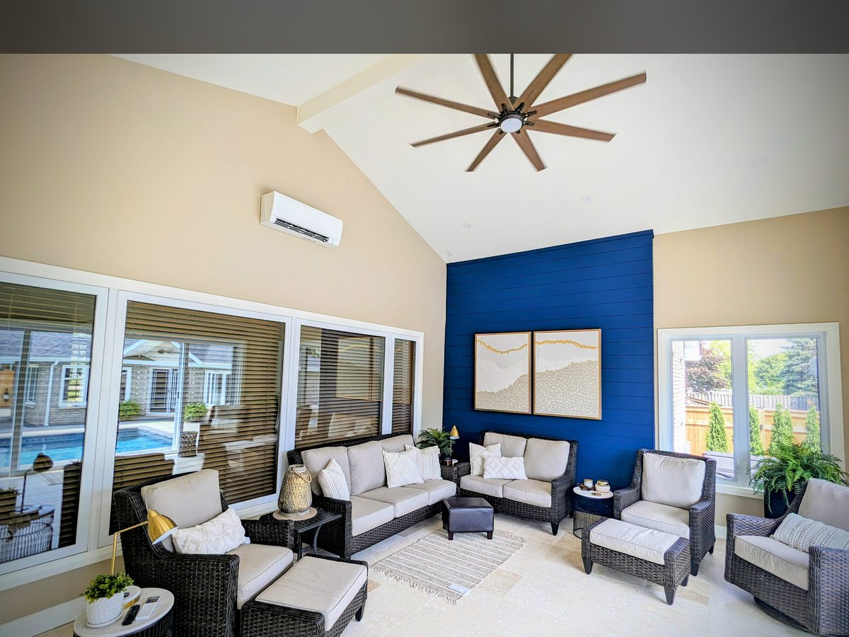 Four-Season Sunroom & Pavilion, Inside