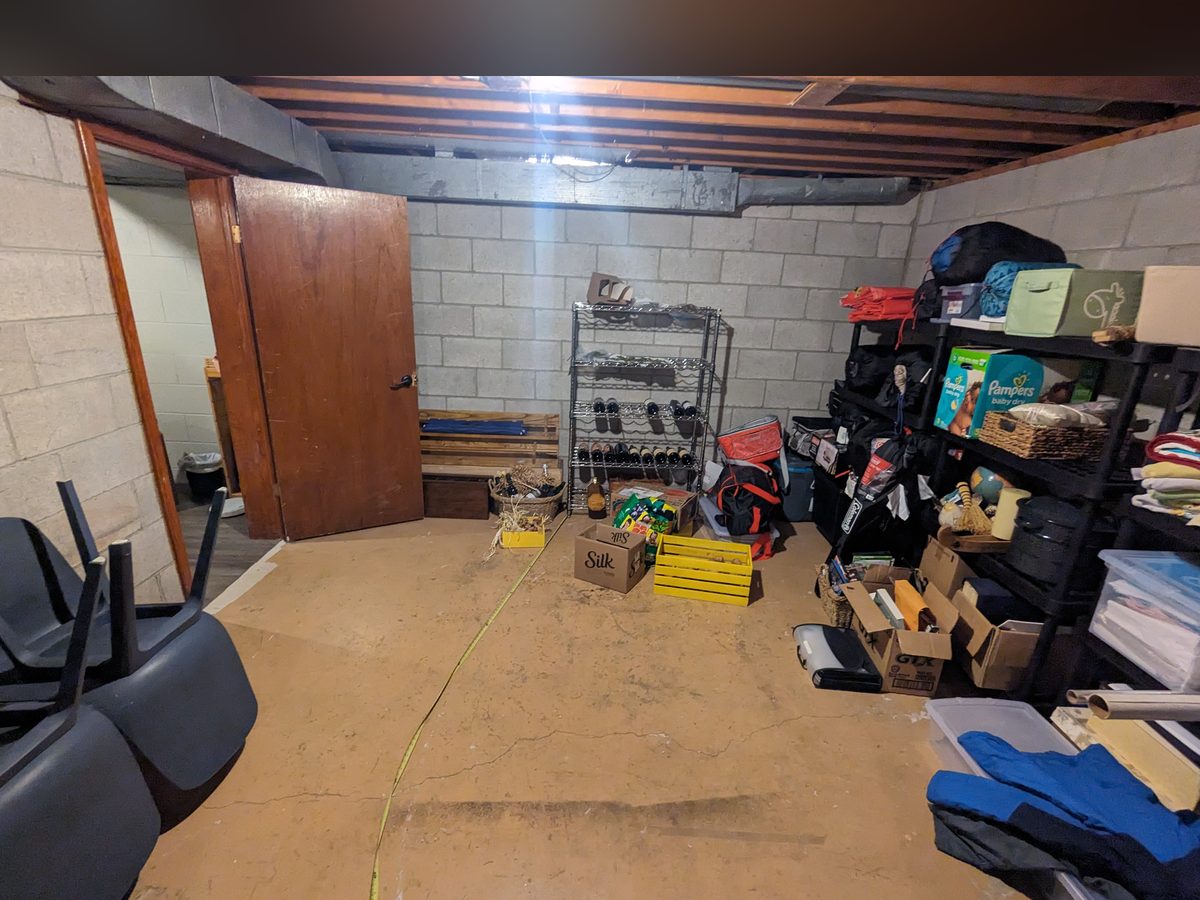 New Bathroom in an Old Basement, Before
