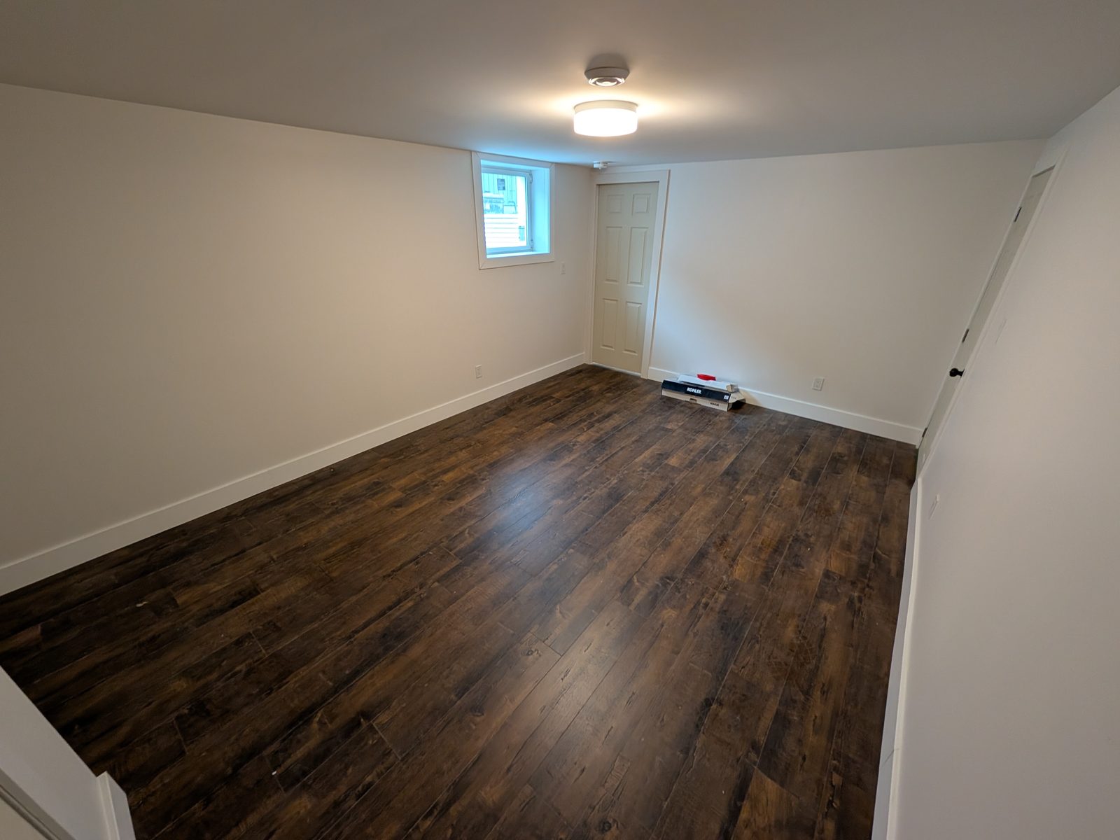 Basement Build, Bedroom