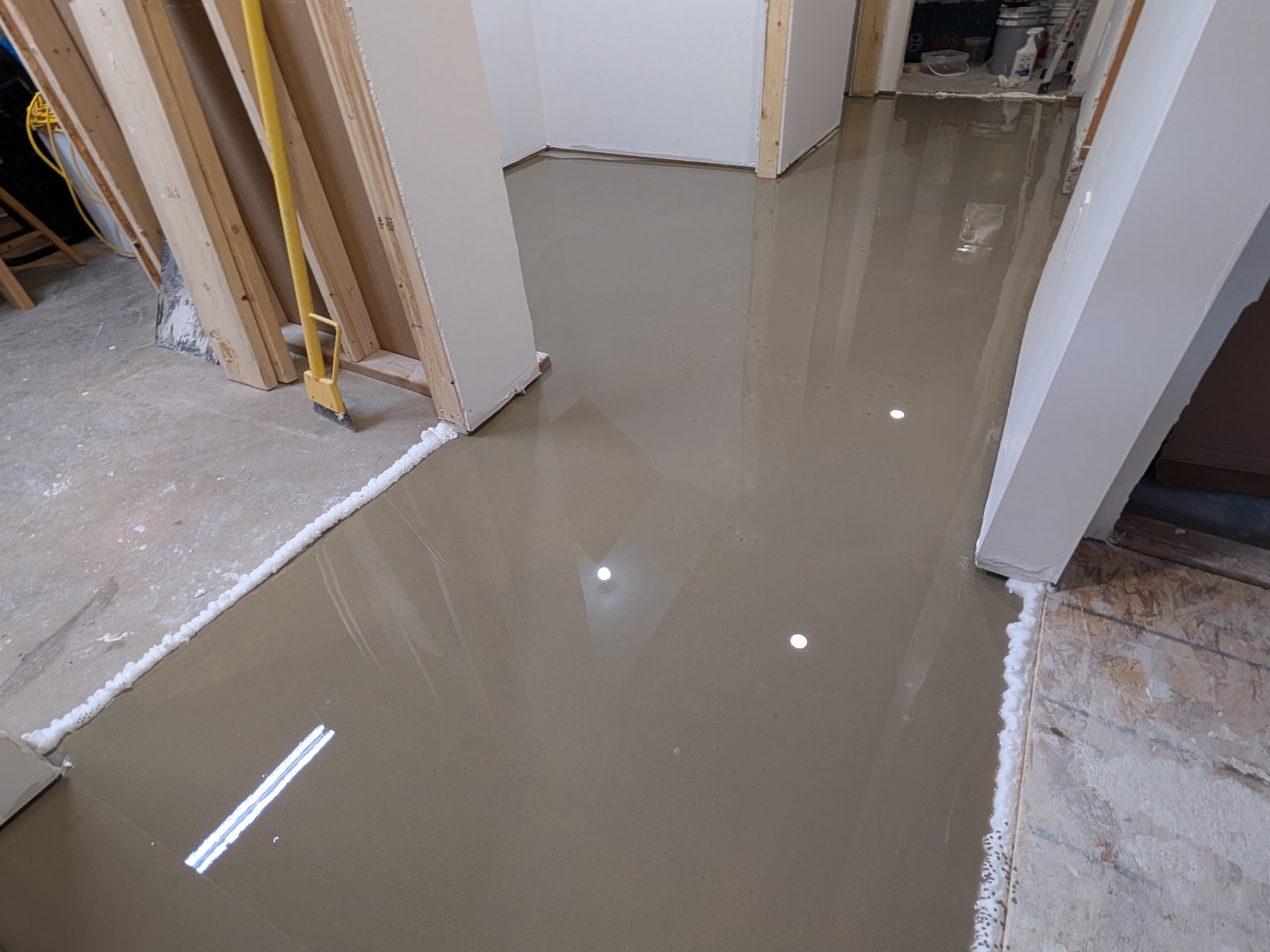 Basement Build, Levelled