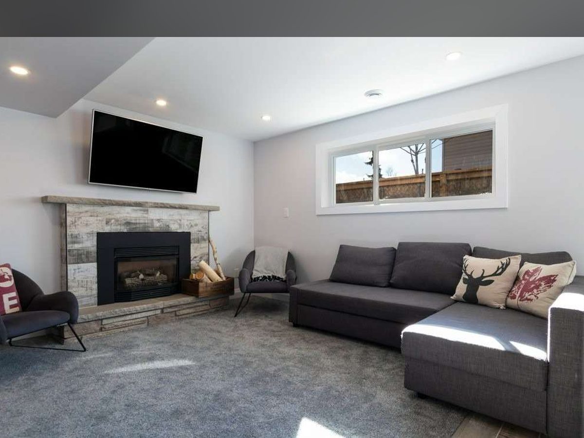Bright Basement with Full Bath, Living